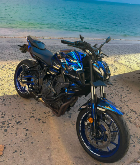 📅 06 AGO | ⏰ 14:00 – YAMAHA MT 07 AÑO 2024 – 4mil kms